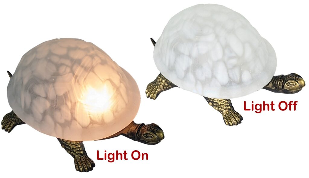 Turtle Table Lamp (White) 129003