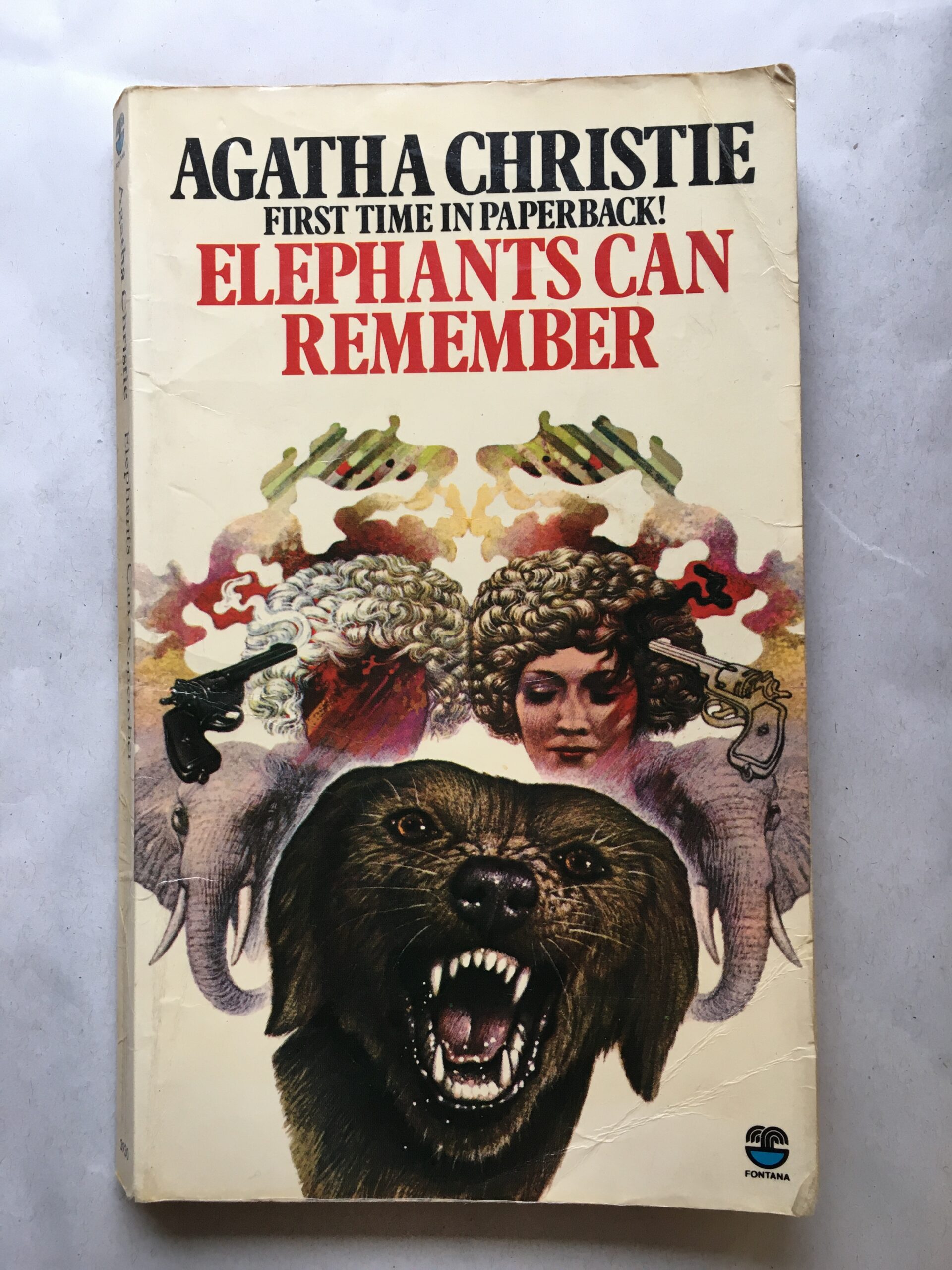 Agatha Christie Fontana Elephants Can Remember