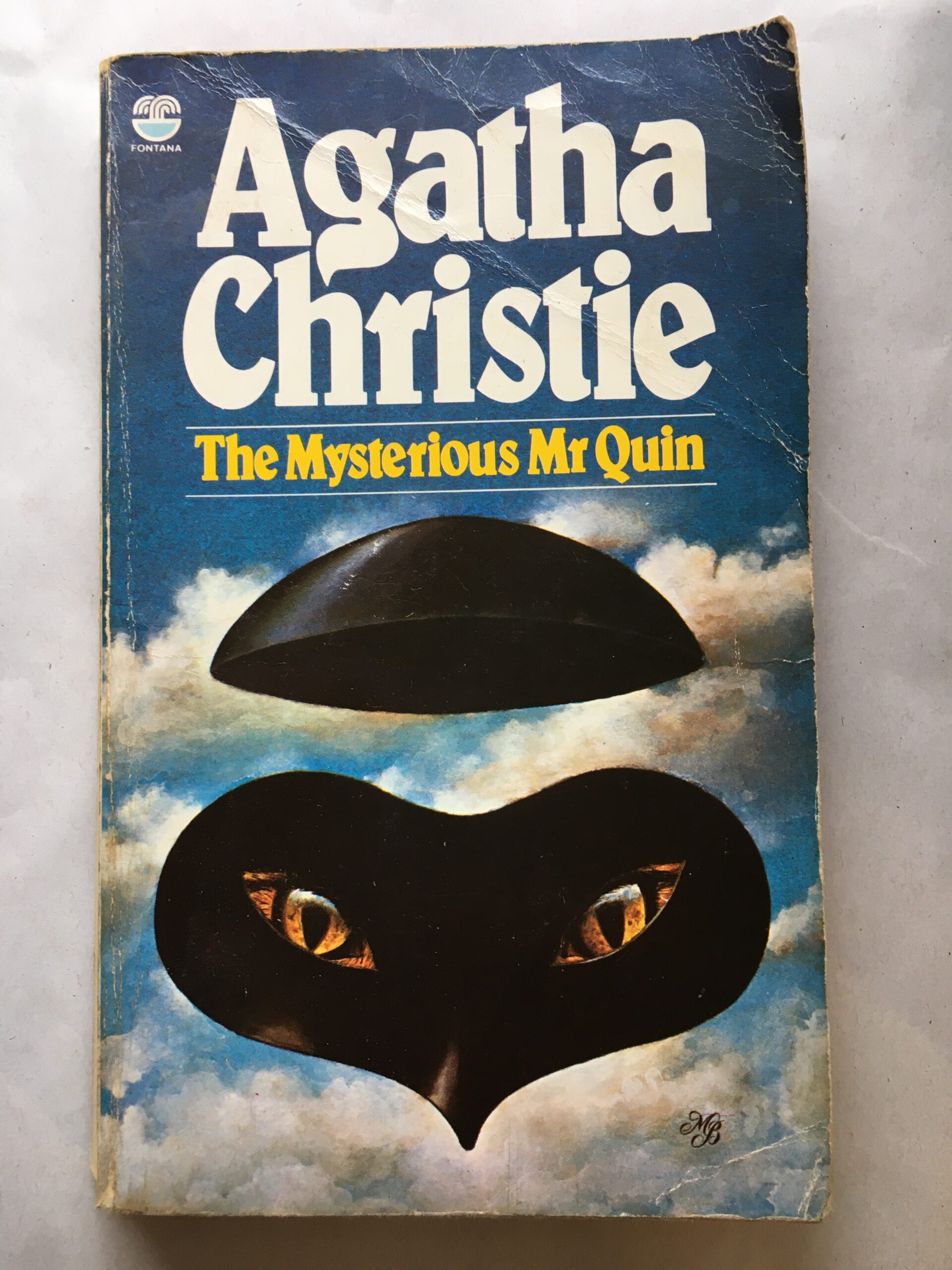Agatha Christie Book - Agatha Christie Fontana The Mysterious mr quin 1980