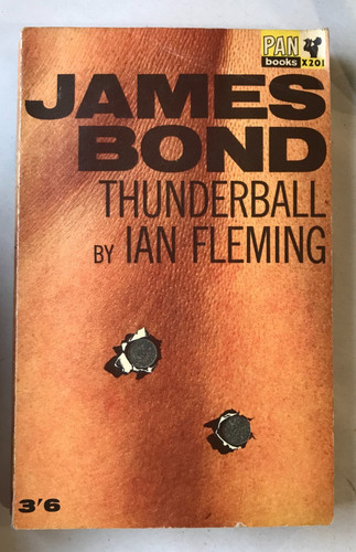 Ian Fleming James Bond Book - Thunderball Pan 1961