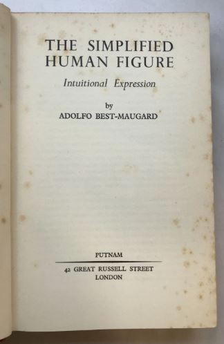 The Simplified Human Figure Adolfo Best-Maugard 1937