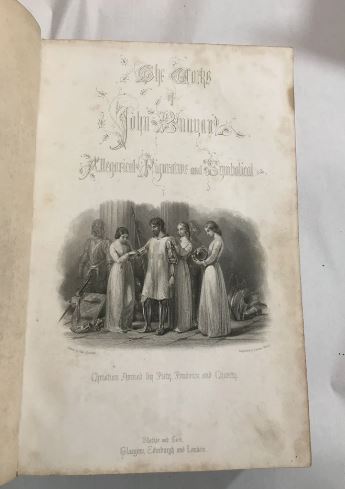 The Works of John Bunyan allegorical figurative and Symbolical 1853 George Offor Blackie