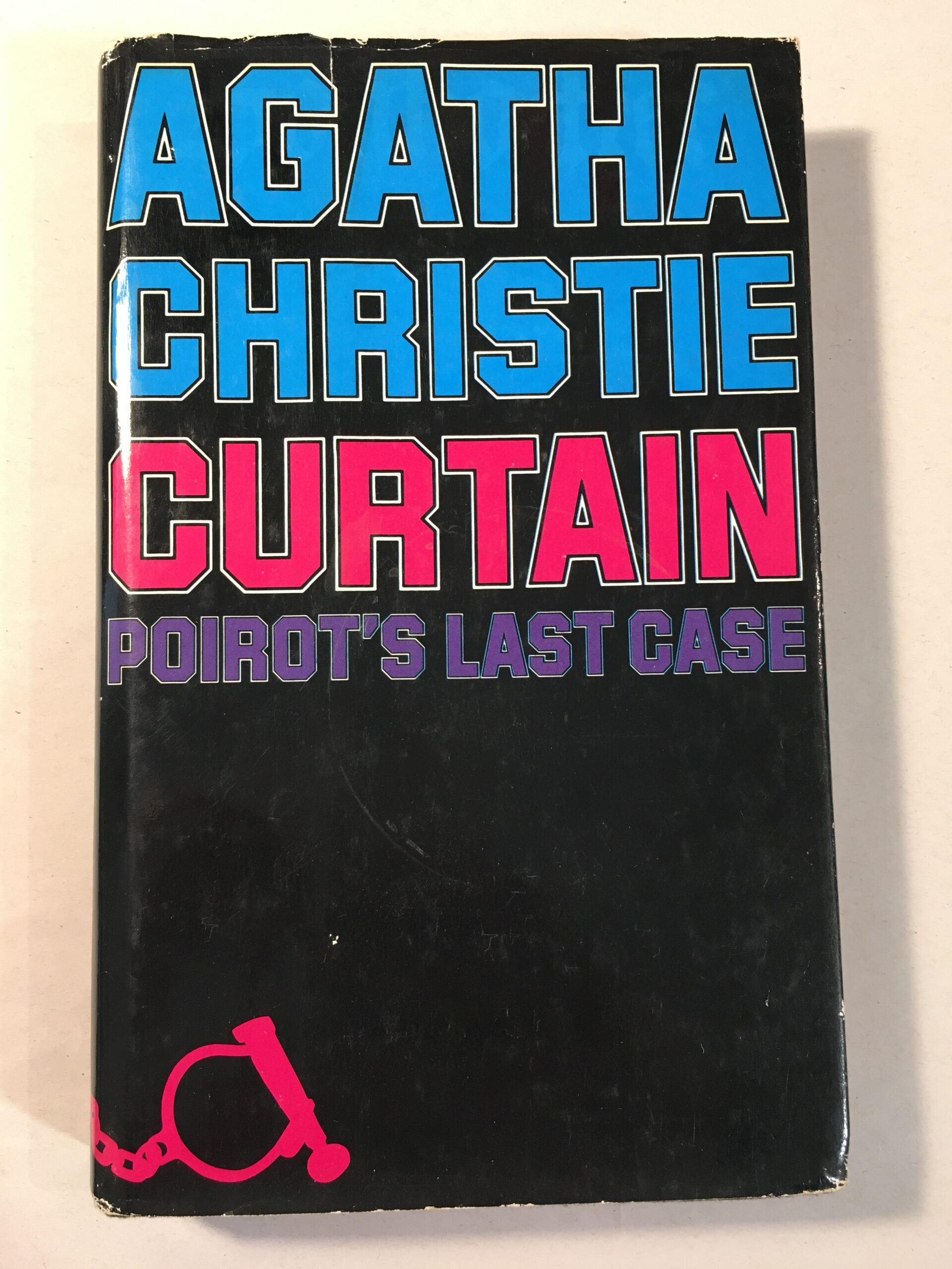 Agatha Christie Curtain Poirot's Last Case Collins 1975 Hardback Book