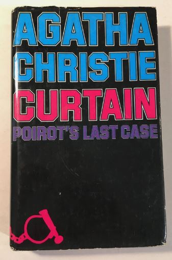 Agatha Christie Curtain Poirot's Last Case Collins 1975 Hardback Book