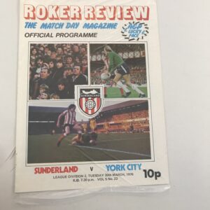 Sunderland Football Programmes