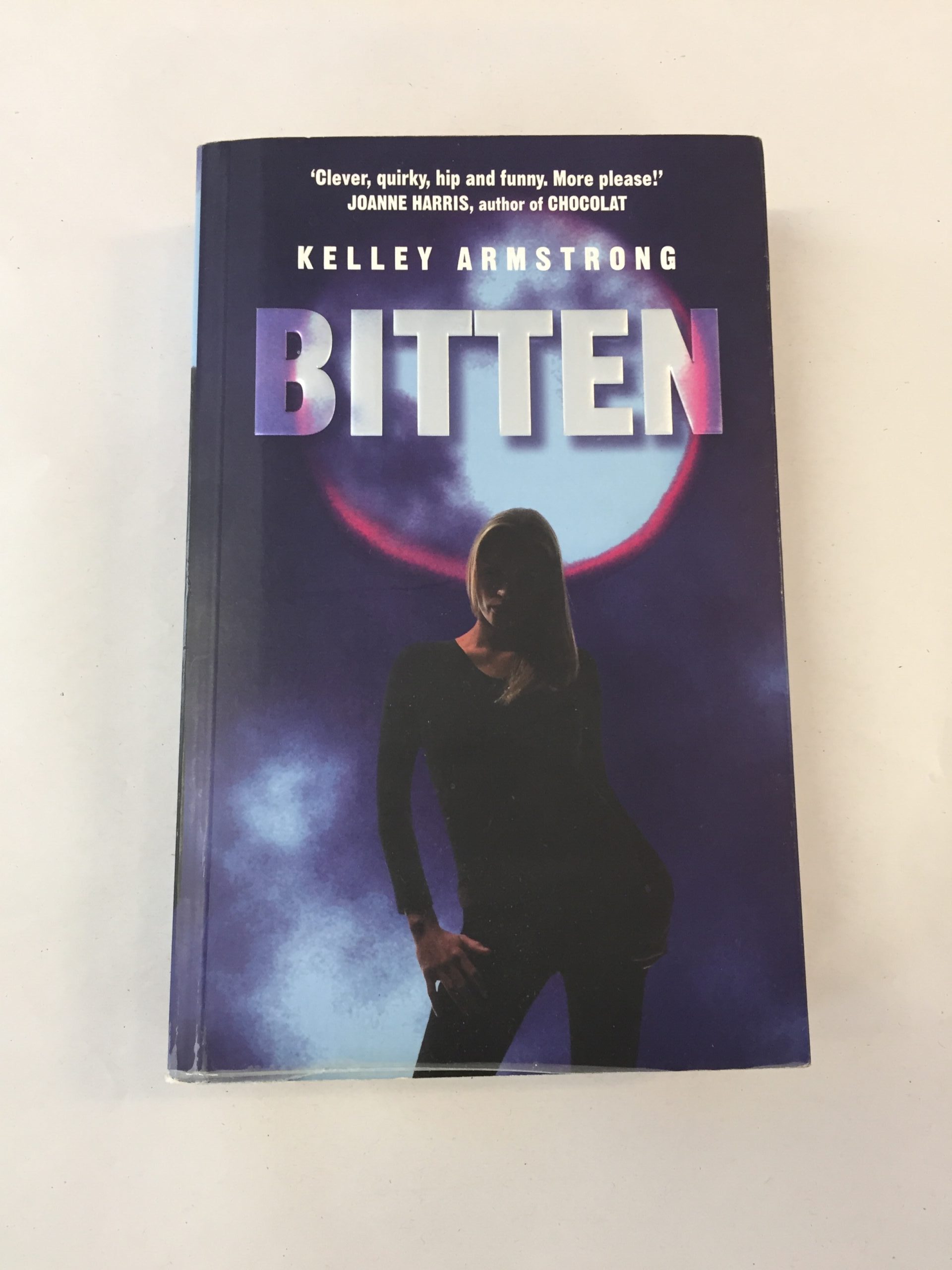 Bitten by Kelley Armstrong is the first novel in the Women of the Otherworld urban fantasy series, published in 2001.