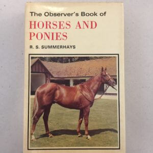 Observer's Book of Horses And Ponies 1977