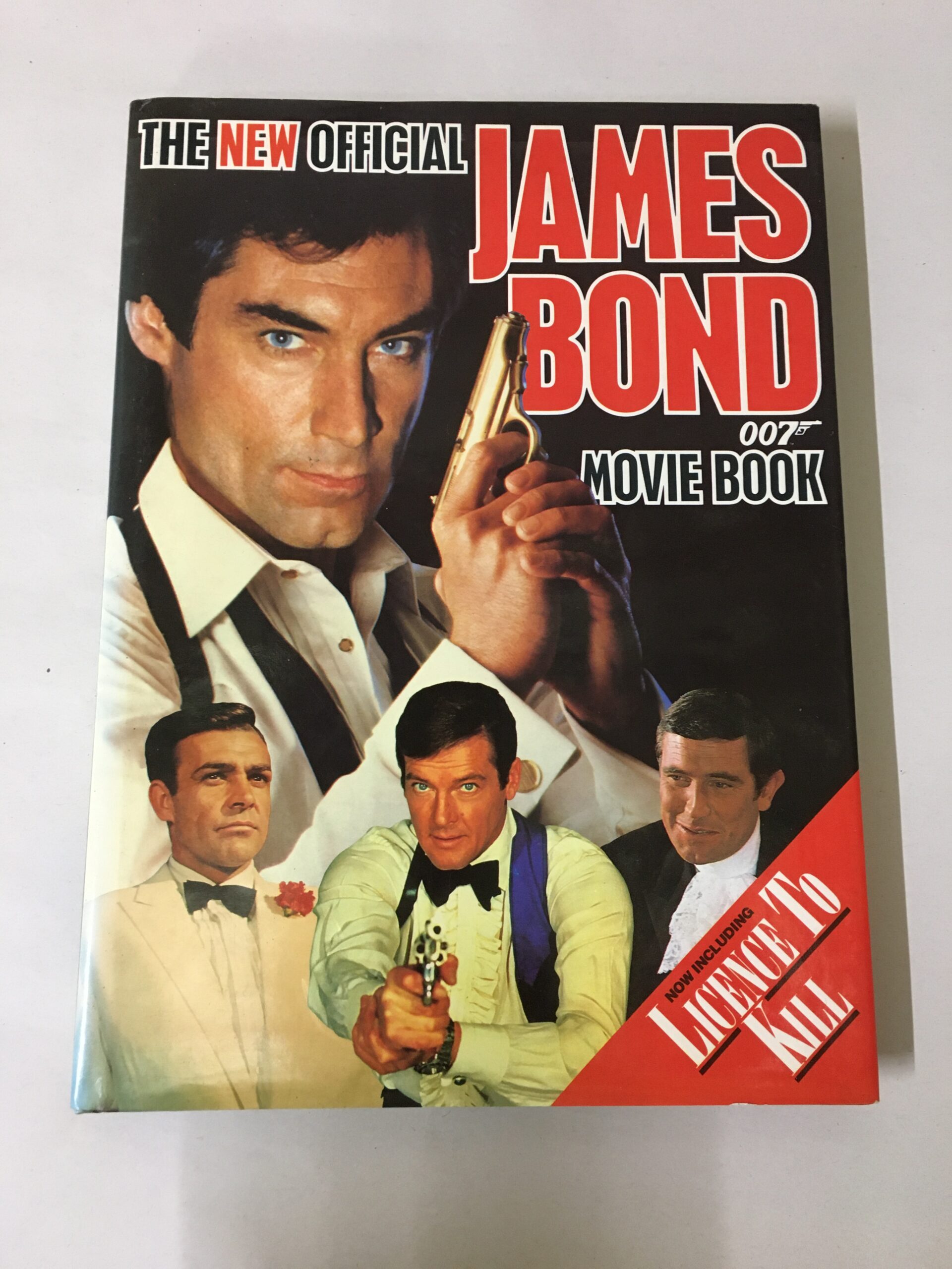 The New Official James Bond 007 Movie Book by Sally Hibbin 1989 revised edition