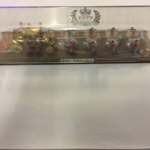 Vintage diecast collectible model is the Crescent Toys Royal State Coach