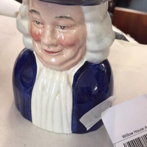 Wood & Sons "The Quaker" character toby jug, made in England and associated with Quaker Oats promotional items