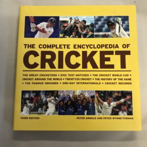 The Complete Encyclopedia of Cricket Peter Arnold and Peter Wynne-Thomas