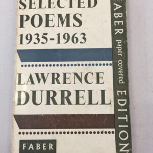 Selected Poems 1935–1963 Lawrence Durrell Faber Paper Covered Editions Faber & Faber