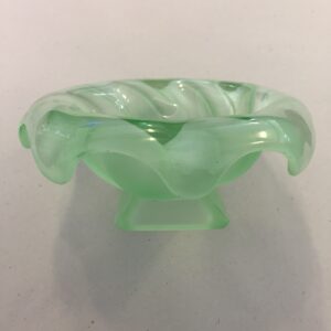 Green Glass Vase