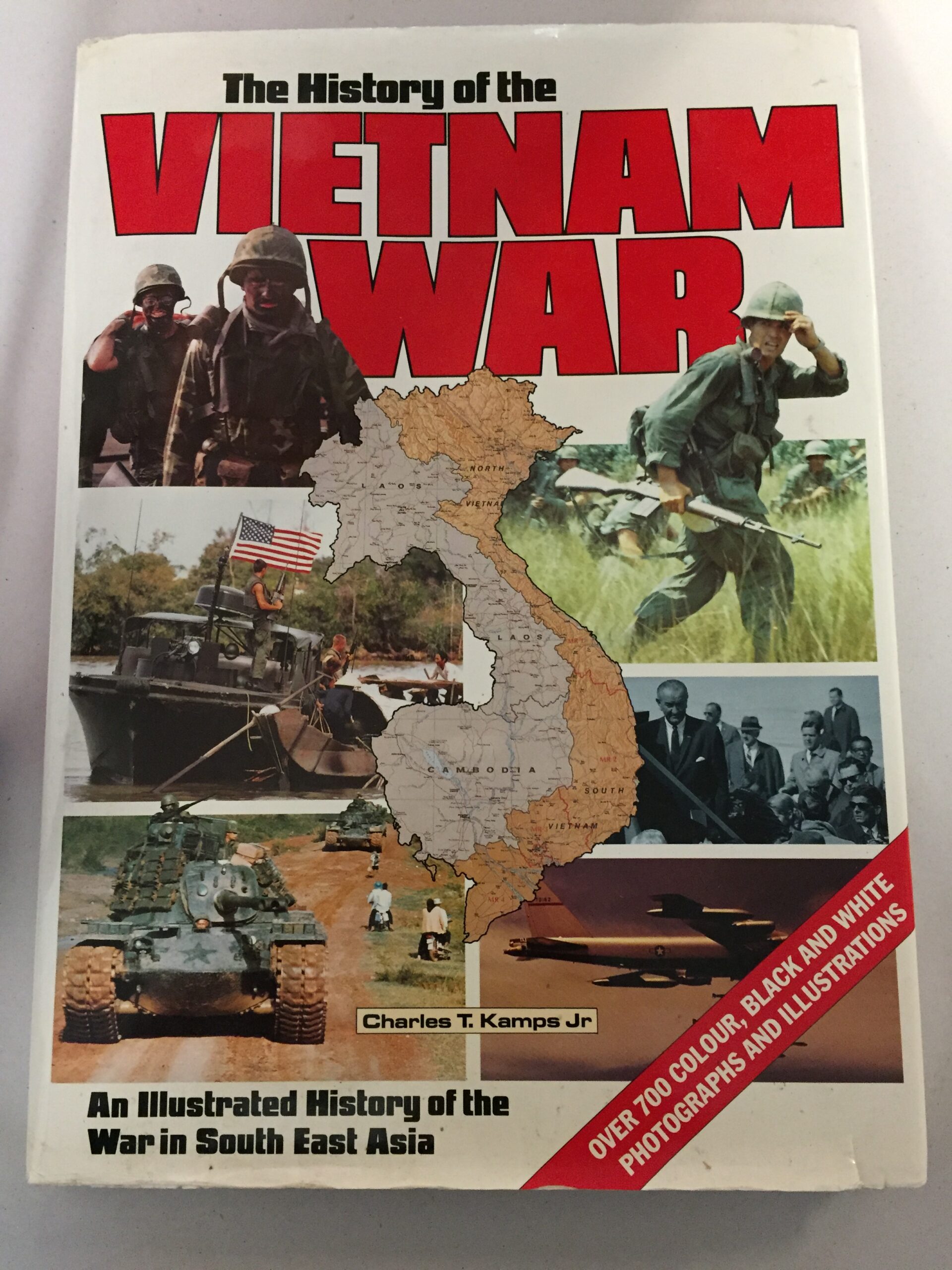1988 military history book The History of the Vietnam War by Charles T. Kamps Jr.