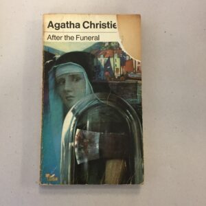 Agatha Christie's mystery novel After the Funeral with cover art by Tom Adams, published by Fontana