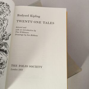 1972 The Folio Society edition of Twenty-One Tales by Rudyard Kipling