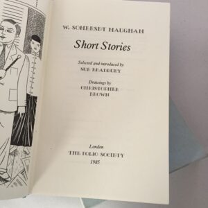 1985 Folio Society edition of Short Stories by W. Somerset Maugham.