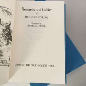 1996 Folio Society edition of Rewards and Fairies by Rudyard Kipling