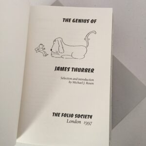 The Genius of James Thurber, published by The Folio Society in London in 1997.