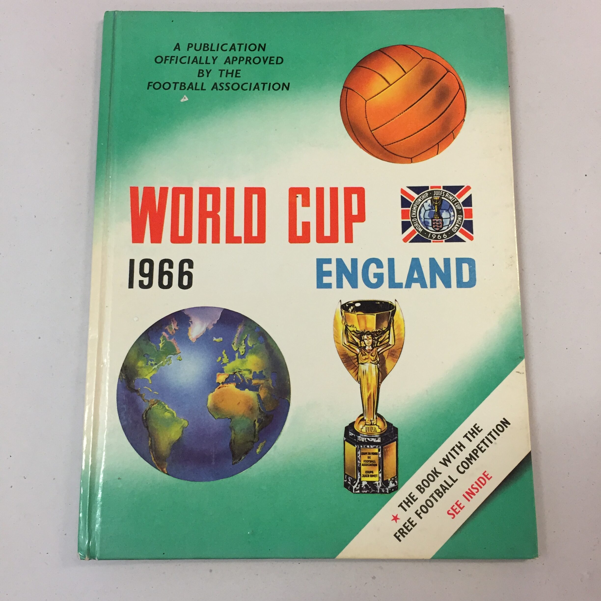 1966 World Cup - Officially Approved by the Football Association - Hardback Book