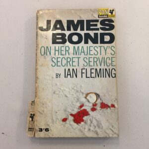 Ian Feming James Bond On Her Majestys Secret Service 4th Pan
