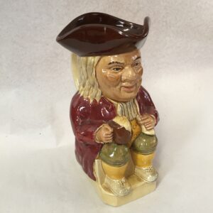 ANTIQUE Vintage Toby by Wood & Sons LS Philpot 7.5" Toby Jug