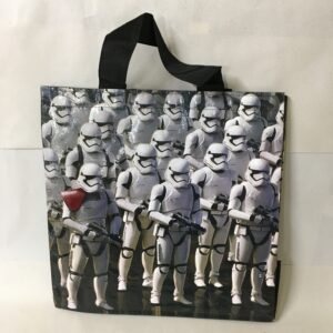 large Star Wars: The Force Awakens gift bag featuring Kylo Ren and First Order Stormtroopers