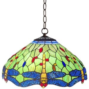 Hanging Dragonfly Pendant Lamp - Shade Dia 40cm