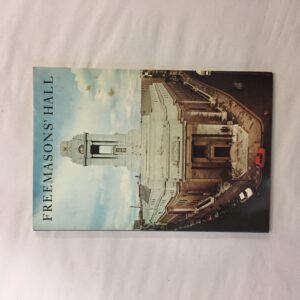 6763-26 Freemasons' Hall, Grand Lodge of England (Official Guide), United Grand Lodge of England