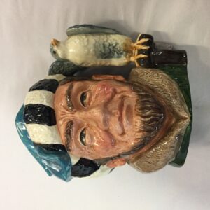 6827-5 Royal Doulton large character jug "The Falconer" Model D6533, copyrighted in 1959