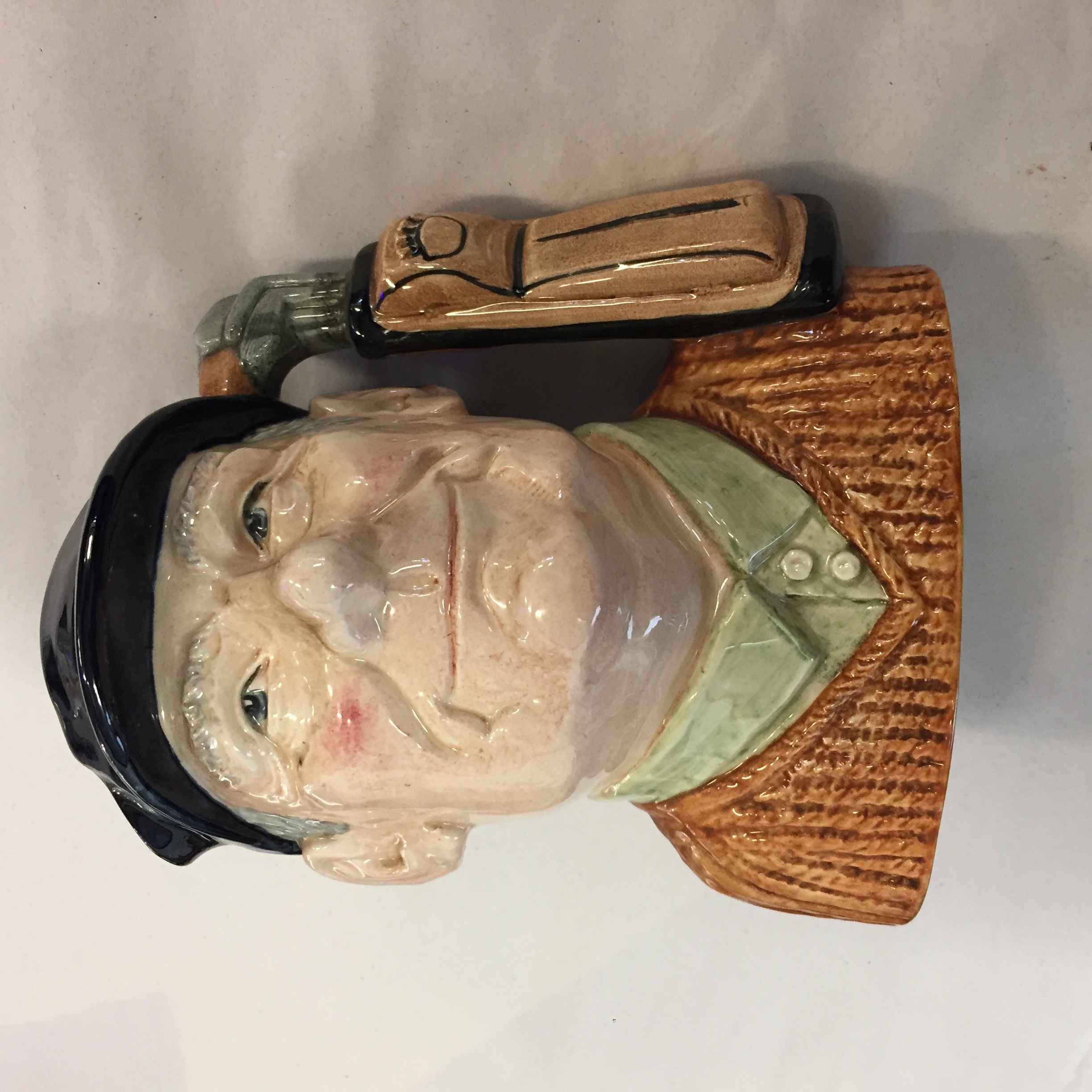 6827-7 Royal Doulton Character Jug "The Golfer" model number D6623, copyright 1970