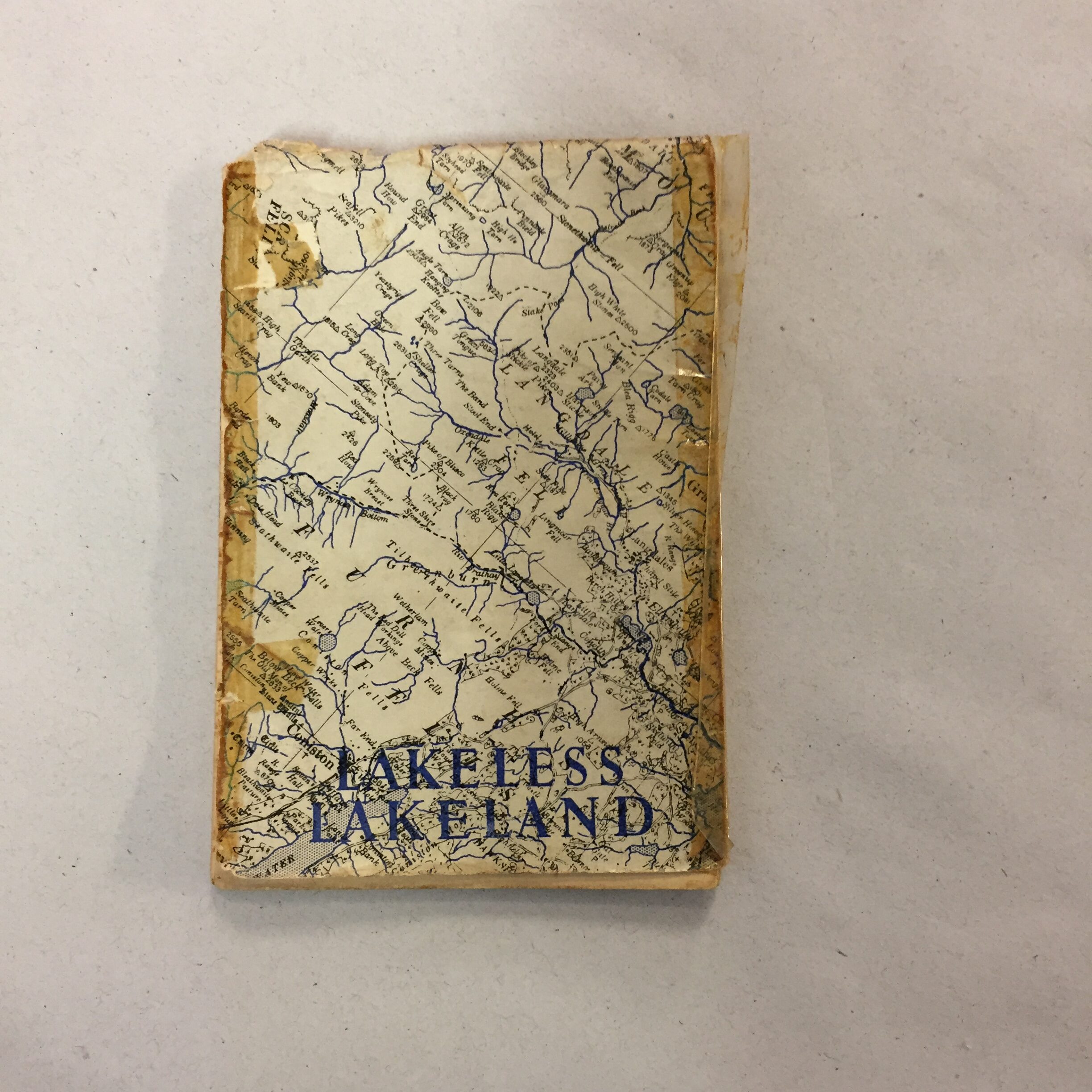 Lakeless Lakeland by Cuthbert Wilkinson, published as No. 1 in the Footpath Guides series by The Saint Catherine Press in London