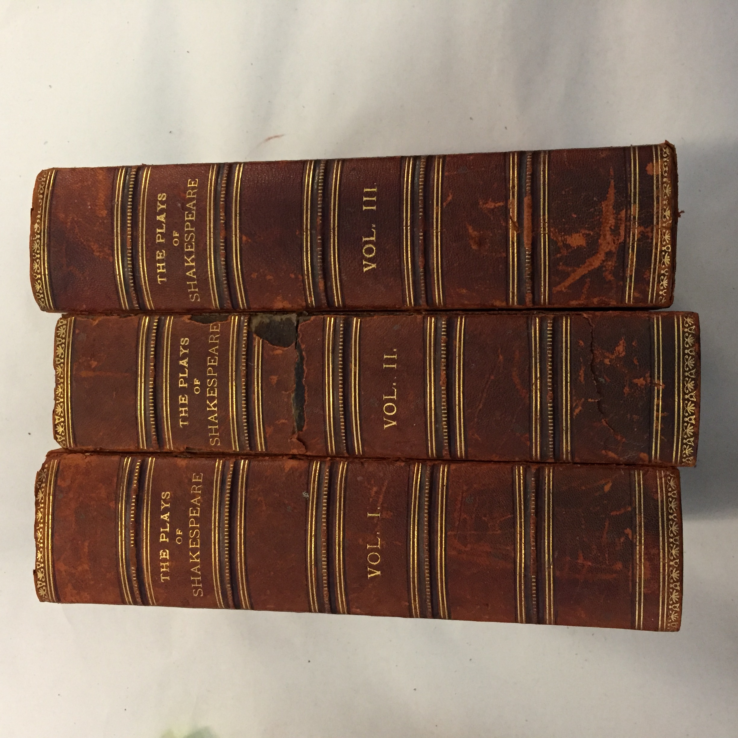 The Plays of Shakespeare, Volumes I–III, edited by Howard Staunton, illustrated by John Gilbert and engraved by the Brothers Dalziel; George Routledge & Co., London and New York (1858).