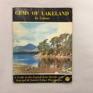 Gems of Lakeland in Colour, featuring a cover photograph of Friars Crag and Causey Pike on Derwentwater