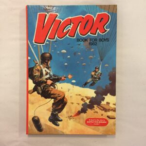 Victor Book for Boys 1982 annual, a collectible hardcover comic anthology published by D.C. Thomson & Co