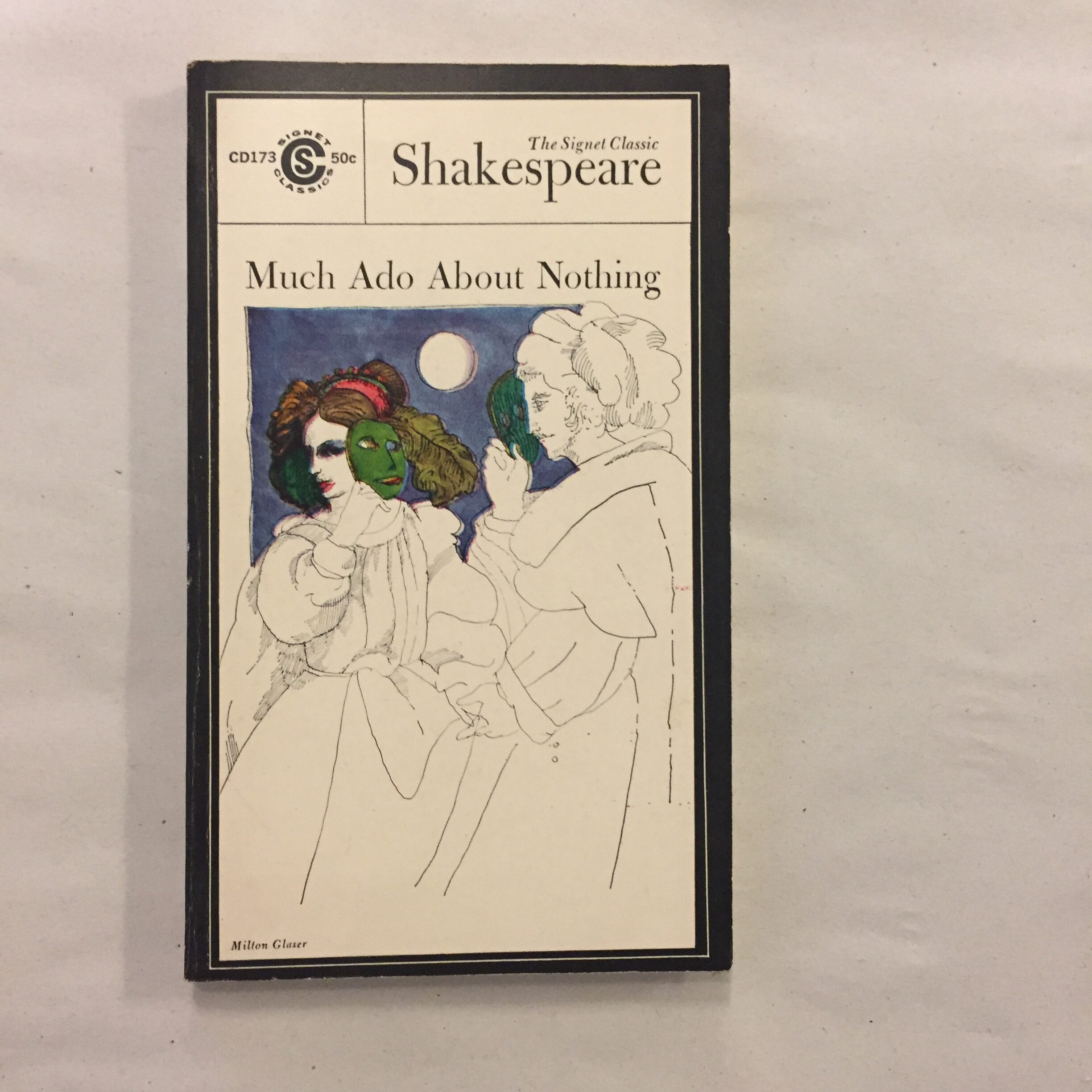 Signet Classic paperback edition of Much Ado About Nothing by William Shakespeare