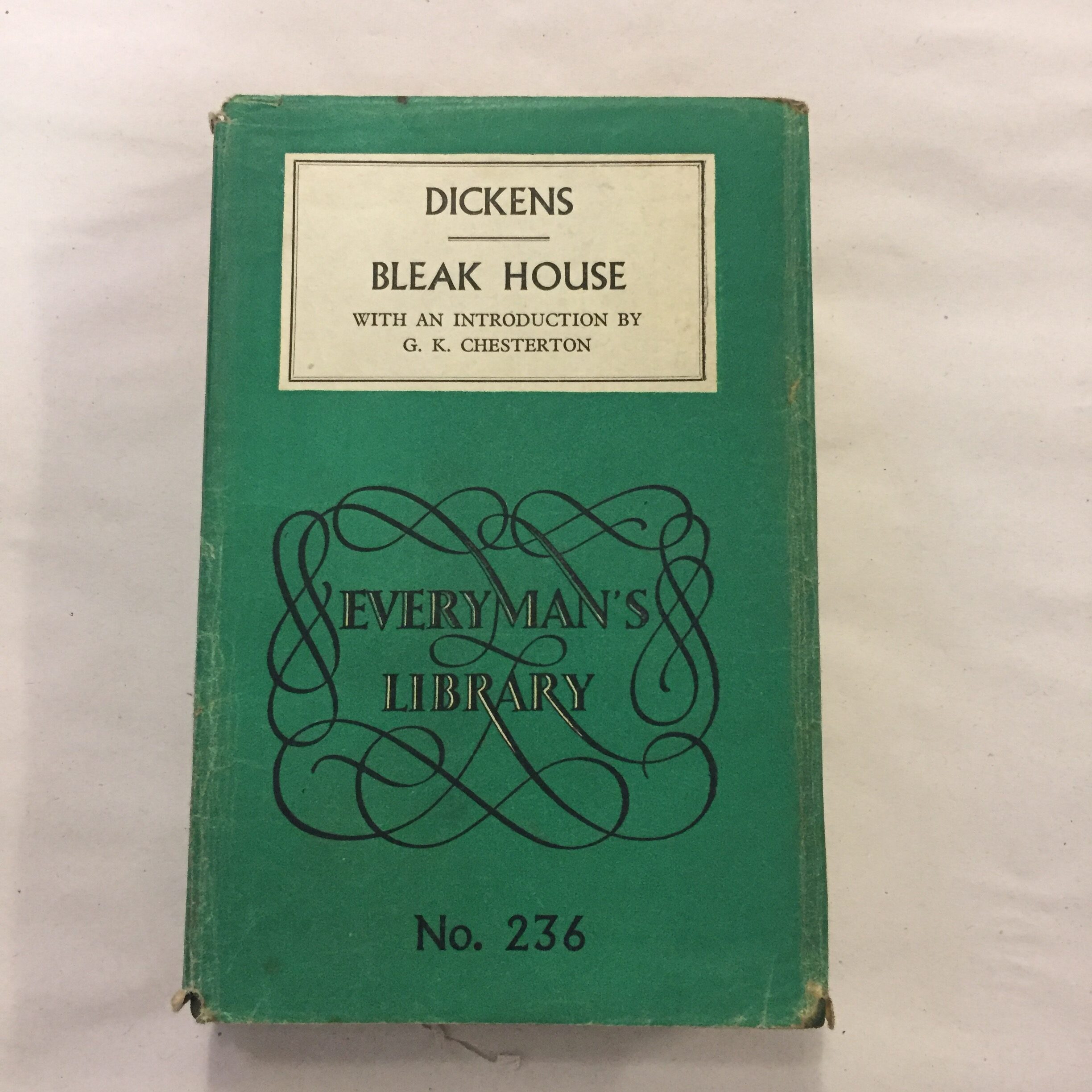 Bleak House by Charles Dickens, published as part of Everyman's Library (No. 236) with an introduction by G. K. Chesterton