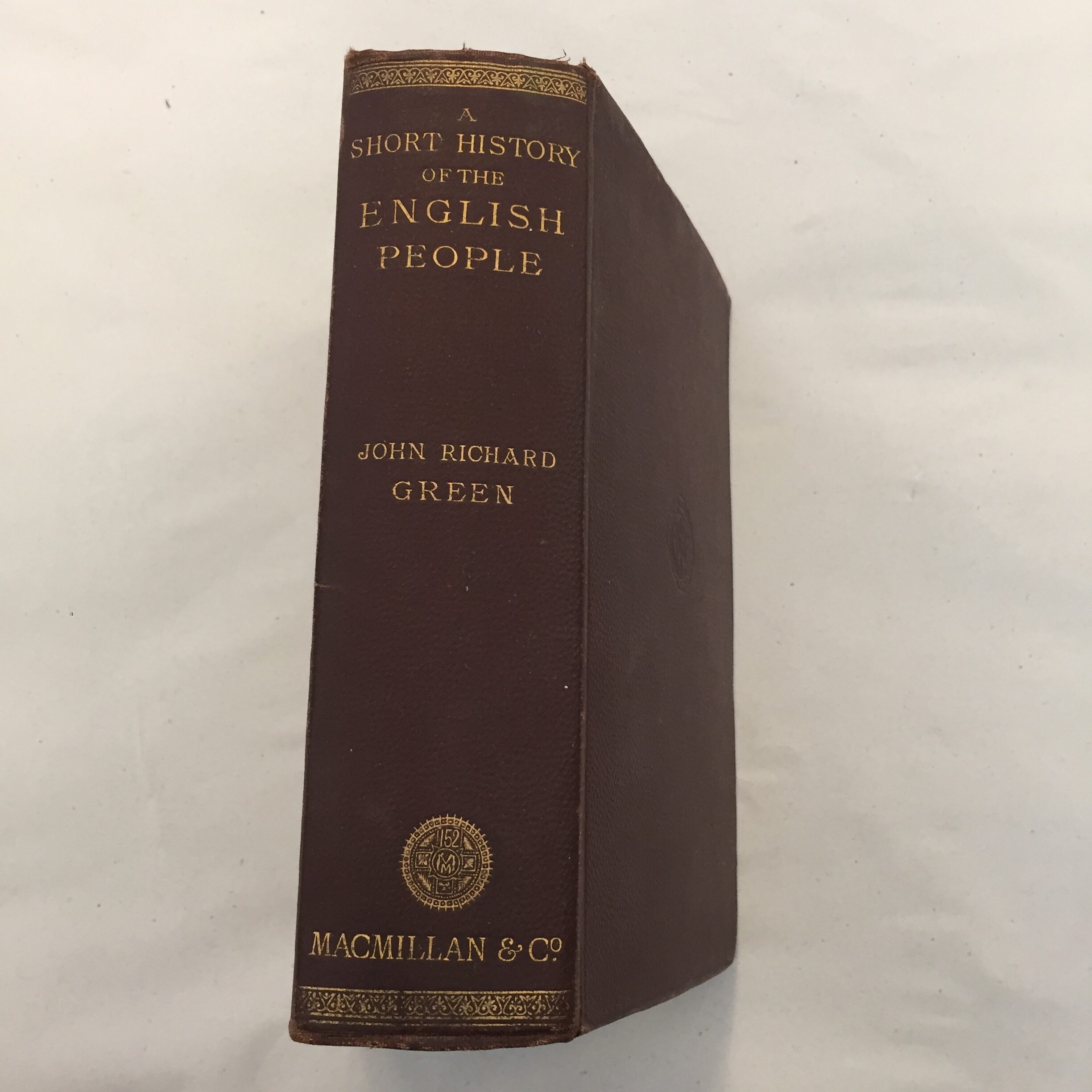 A Short History of the English People by John Richard Green, published in London and New York by Macmillan and Co 1889